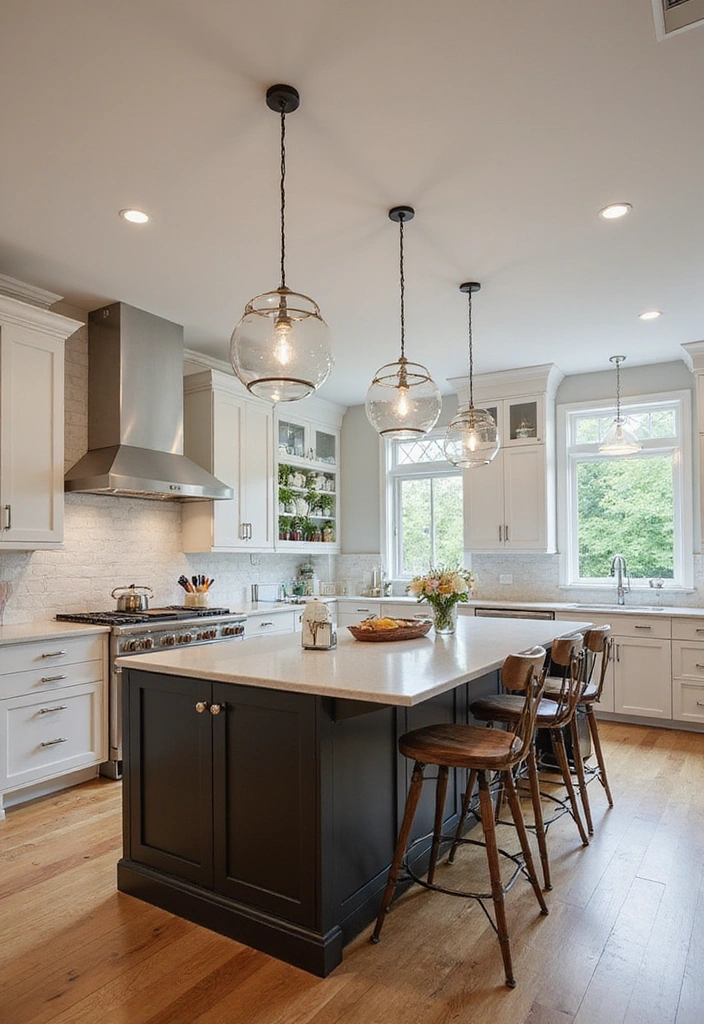 20 Stunning Modern Kitchen Islands That Prove Function Can Be Beautiful! - 4. The High-Top Table Island