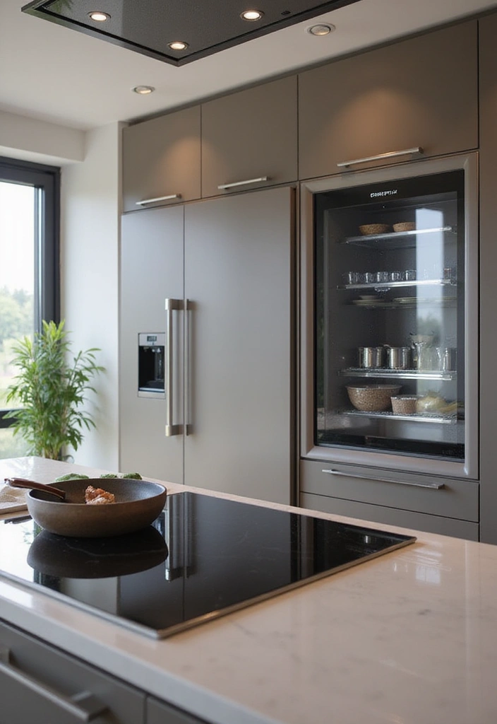 20 Minimal Yet Stunning Modern Kitchen Decor Inspirations - 12. High-Tech Appliances