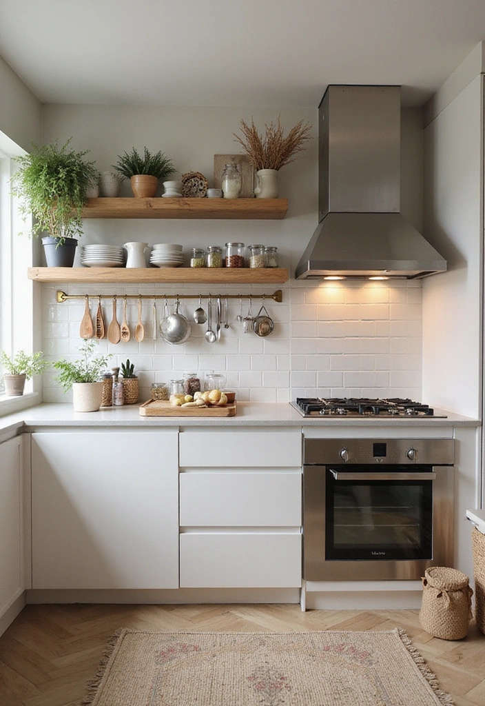 25 Smart Open Shelving Ideas for Small Modern Kitchens