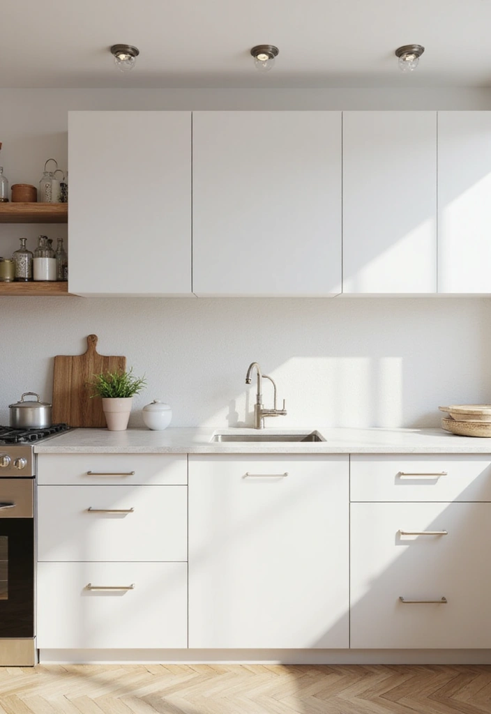 20 Minimal Yet Stunning Modern Kitchen Decor Inspirations - 17. Clean Countertops