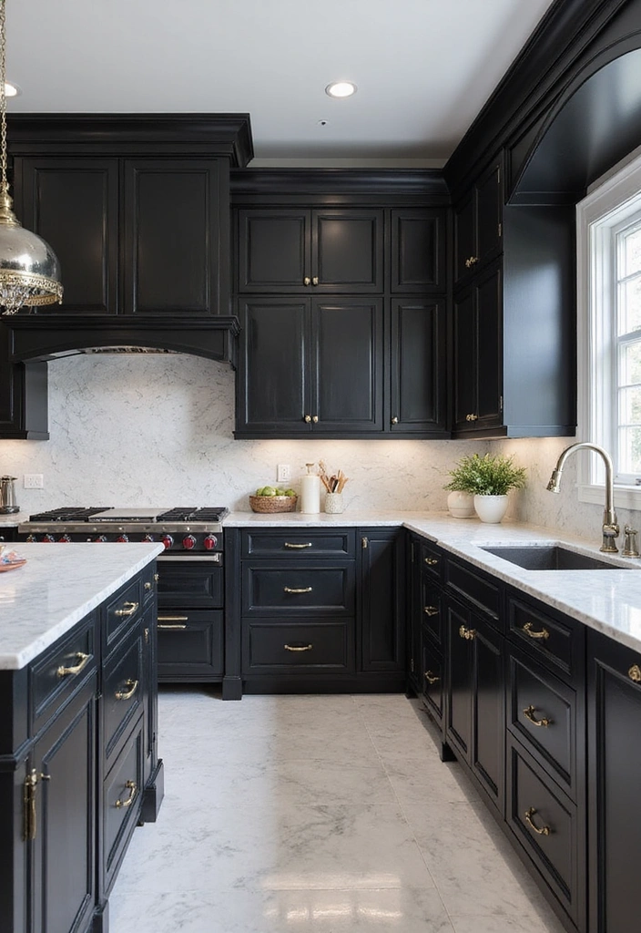 18 Luxurious Black and White Modern Kitchens That Are Worth Every Penny!