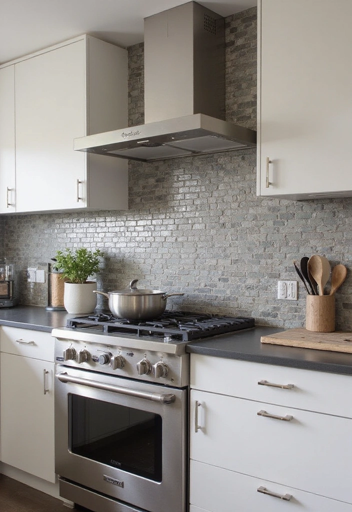 20 Minimal Yet Stunning Modern Kitchen Decor Inspirations - 7. Textured Walls