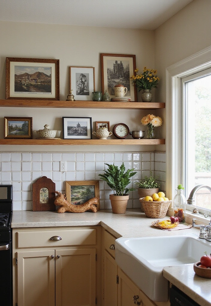 20 Modern Farmhouse Kitchen Ideas That Blend Rustic and Chic - 20. Personal Touches with Decor