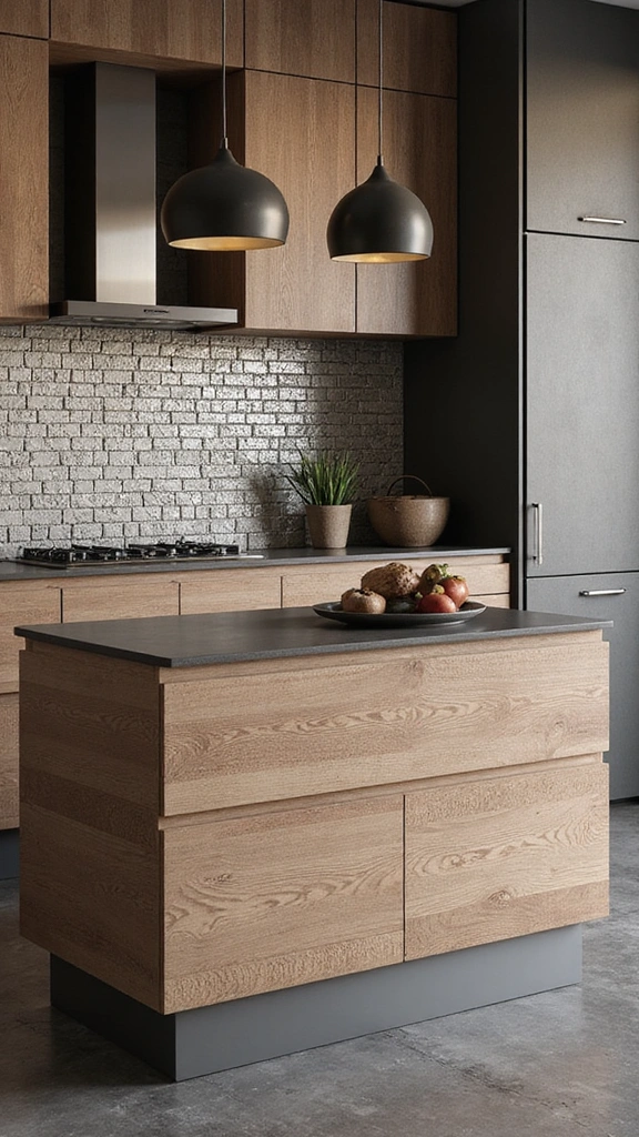 25 Mind-Blowing Compact Kitchen Ideas for Apartments (You Won't Believe #12!) - 9. Textured Surfaces