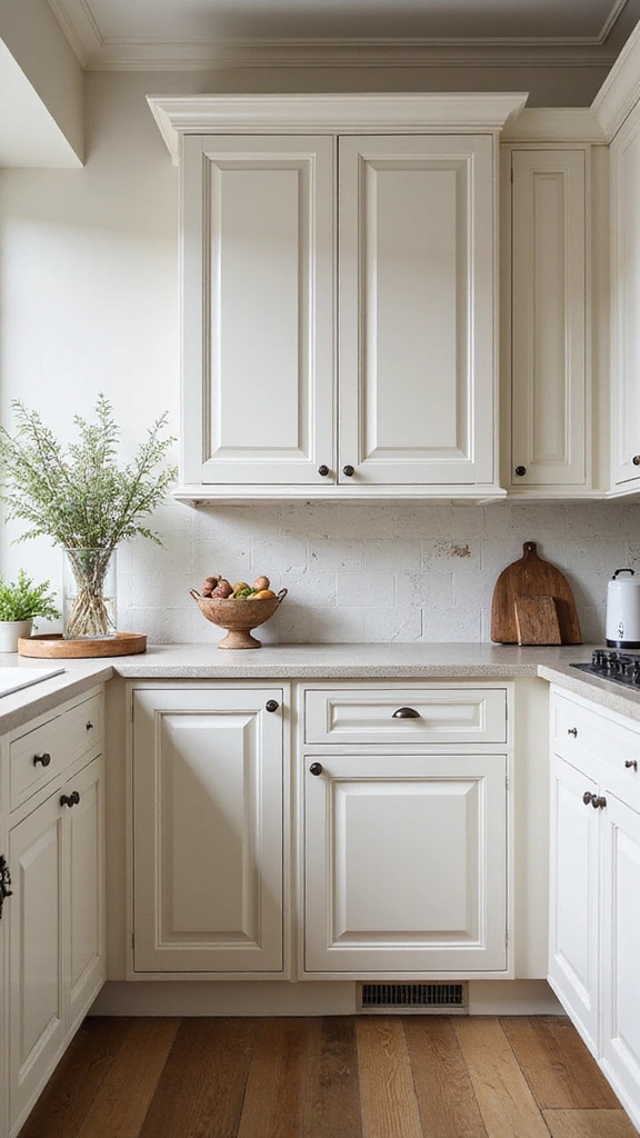 20 White and Wood Kitchen Inspirations That Redefine Modern Living! - 19. Timeless Tradition