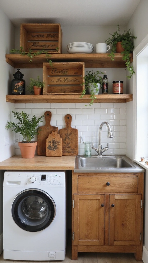 25 Mind-Blowing Compact Kitchen Ideas for Apartments (You Won't Believe #12!) - 20. Repurposed Items