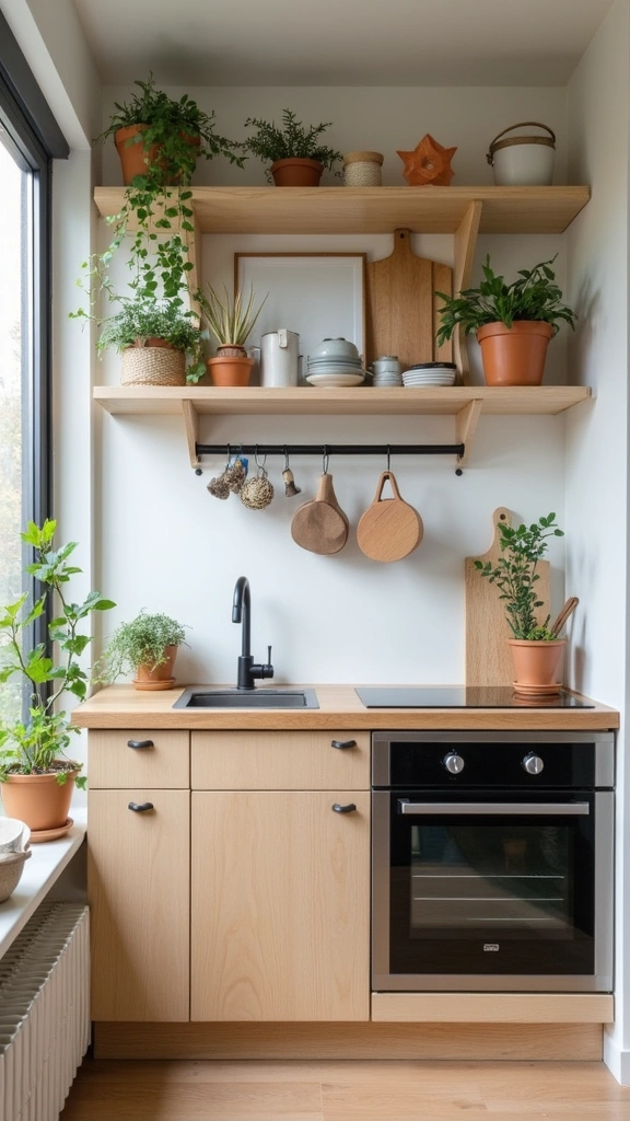 25 Mind-Blowing Compact Kitchen Ideas for Apartments (You Won't Believe #12!) - 2. Vertical Storage
