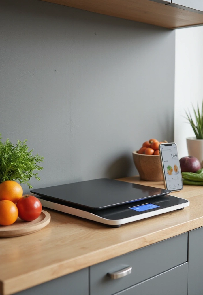 15 High-Tech Smart Kitchen Ideas That Will Transform Your Cooking Experience! - 7. Smart Scale for Precise Measurements
