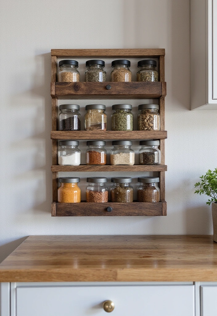 15 High-Tech Smart Kitchen Ideas That Will Transform Your Cooking Experience! - 11. High-Tech Spice Racks