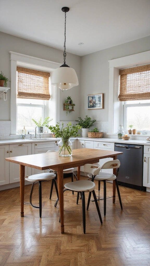 25 Mind-Blowing Compact Kitchen Ideas for Apartments (You Won't Believe #12!) - 15. Pop-Up Dining Options