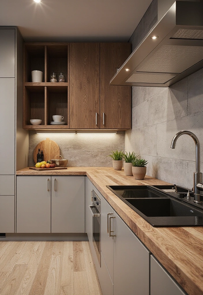 20 Modern Kitchens That Prove Wood Never Goes Out of Style - 8. Textured Woods
