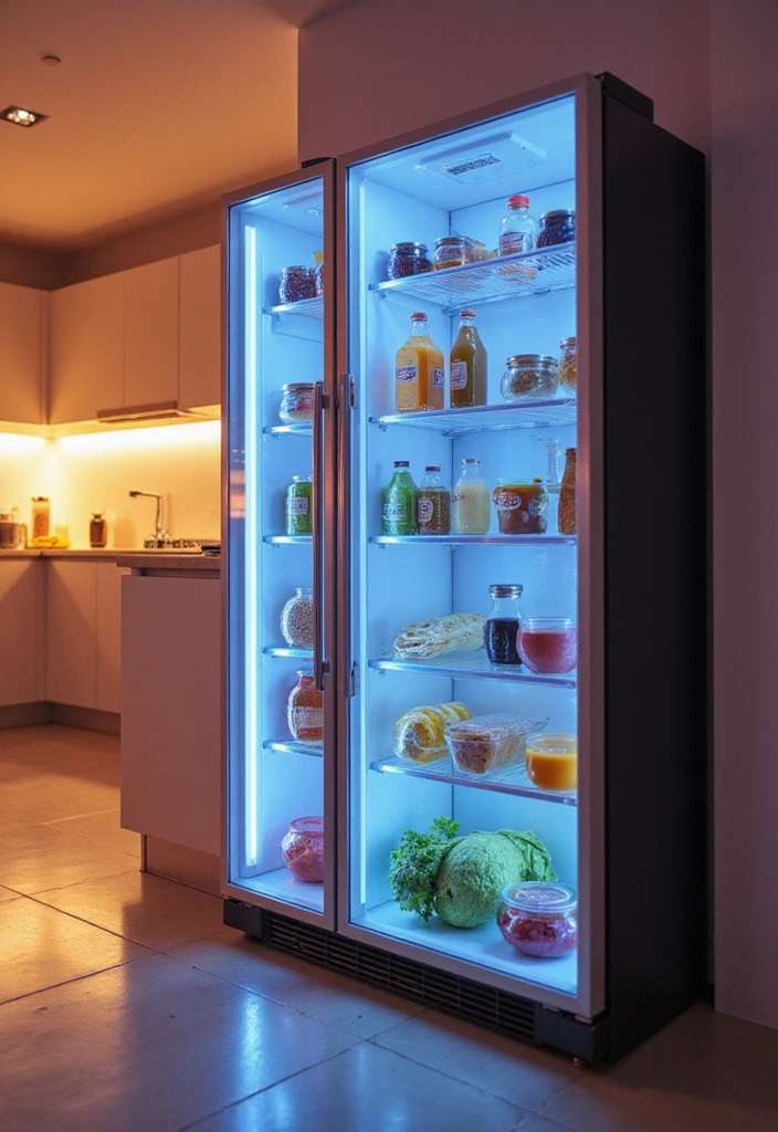 15 High-Tech Smart Kitchen Ideas That Will Transform Your Cooking Experience! - 1. Smart Fridge with Inventory Management