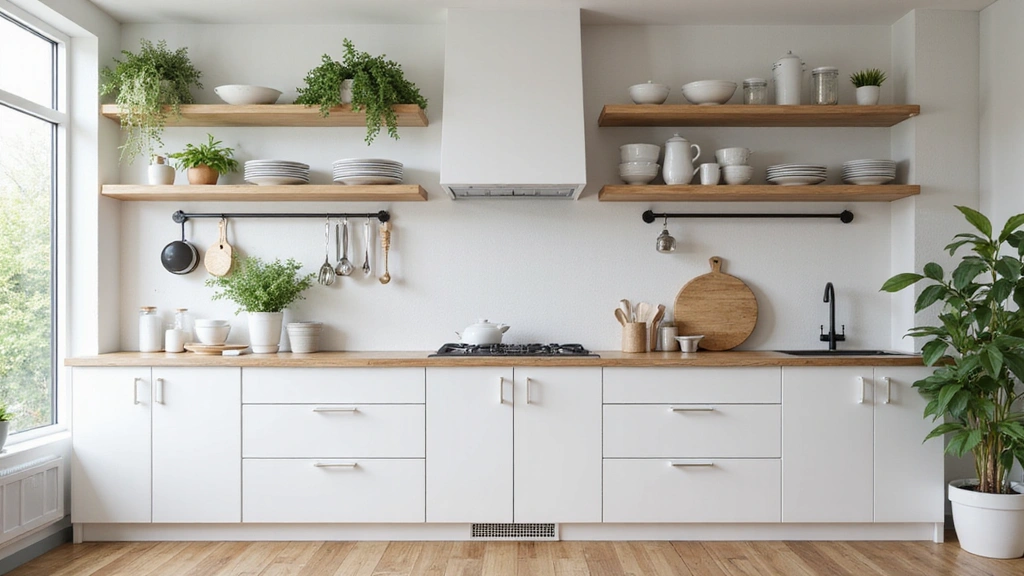 25 Compact Open Shelving Solutions for Small Modern Kitchens That Maximize Space!