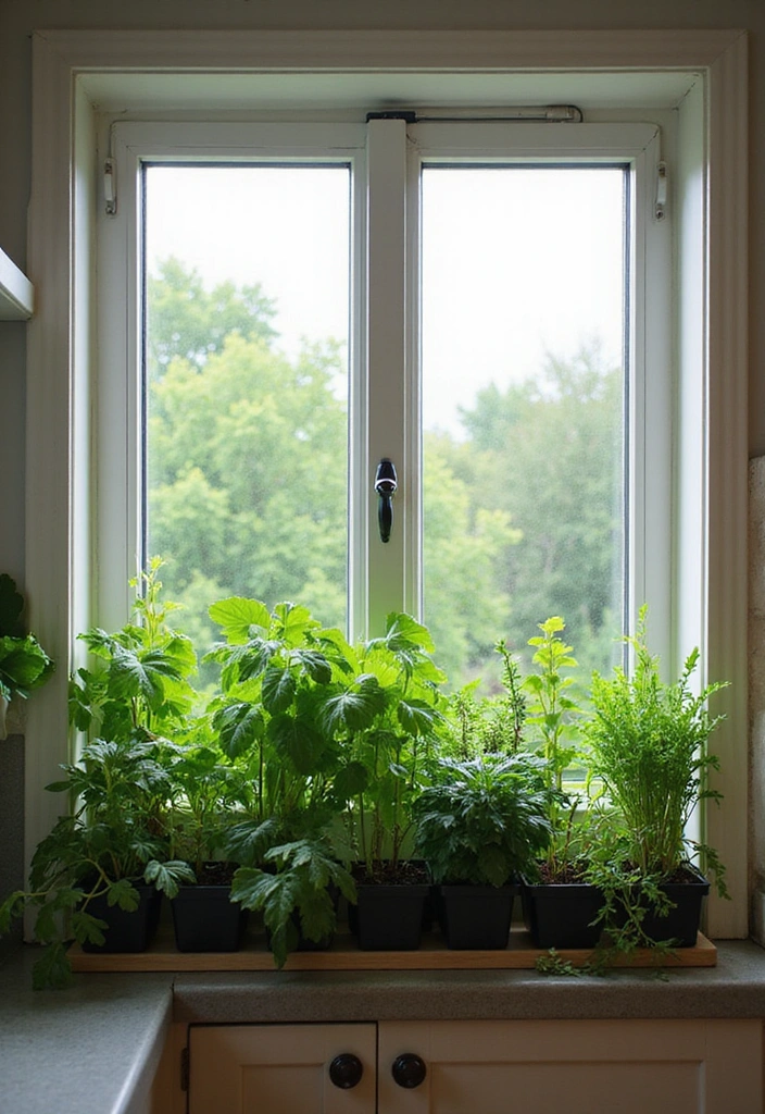 15 High-Tech Smart Kitchen Ideas That Will Transform Your Cooking Experience! - 15. Smart Kitchen Garden