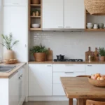 17 White and Wood Kitchen Inspirations That Redefine Modern Living!