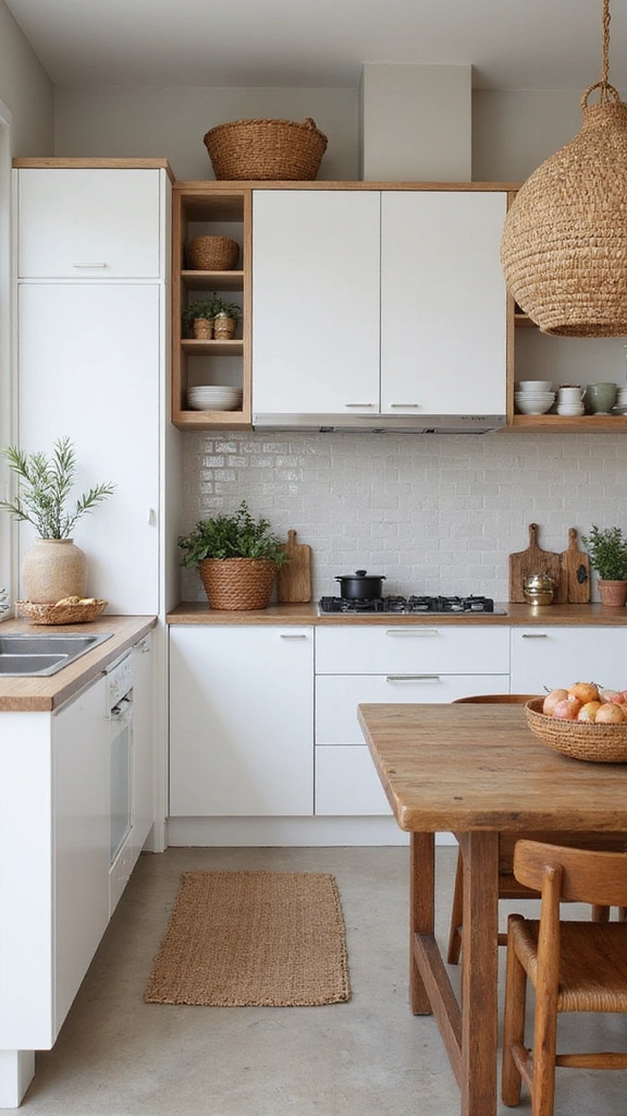 17 White and Wood Kitchen Inspirations That Redefine Modern Living!