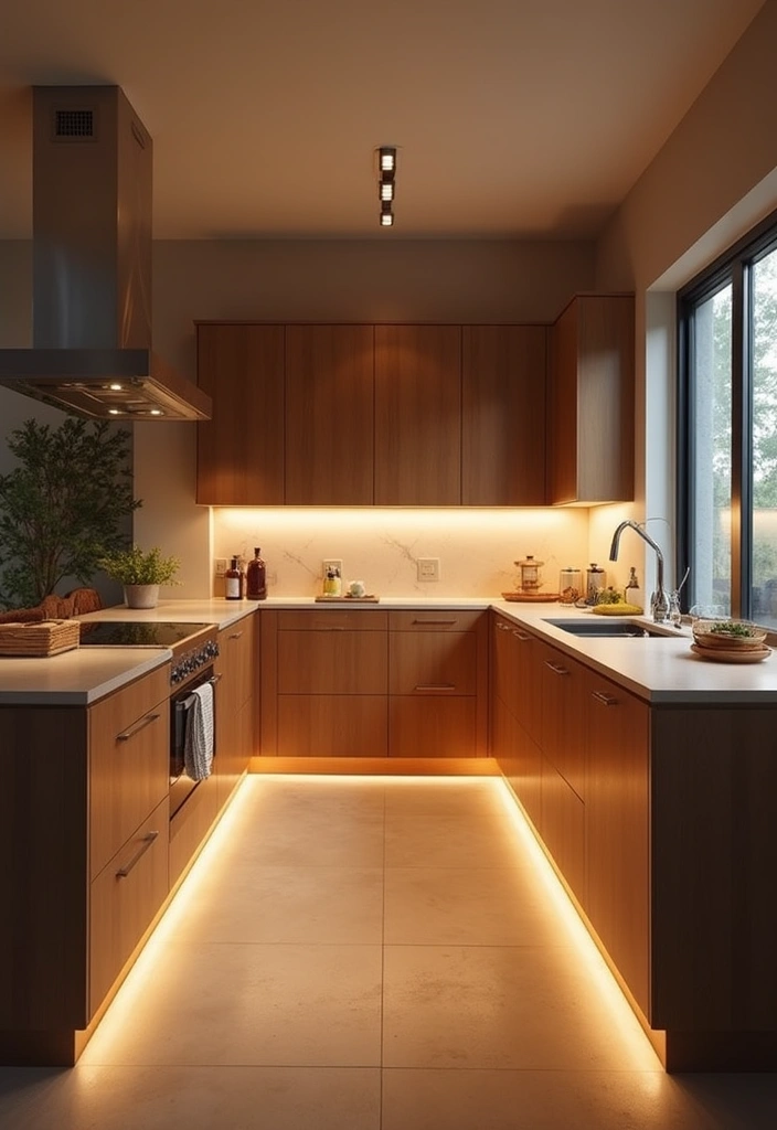 20 Must-See Lighting Ideas for a Bright and Modern Kitchen - 2. Under-Cabinet Lighting Magic