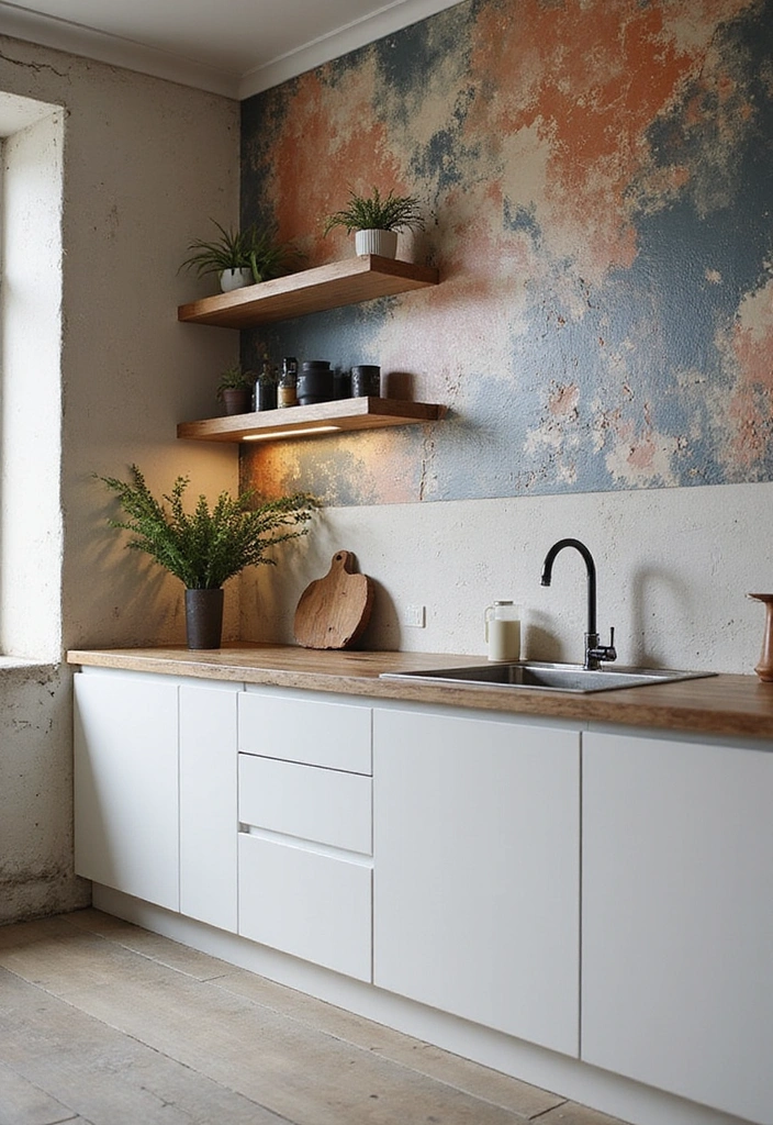 20 Minimal Yet Stunning Modern Kitchen Decor Inspirations - 16. Feature Walls