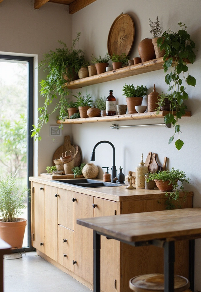 20 Budget-Friendly Modern Kitchen Makeovers That Look Expensive - 8. Eco-Friendly Elements