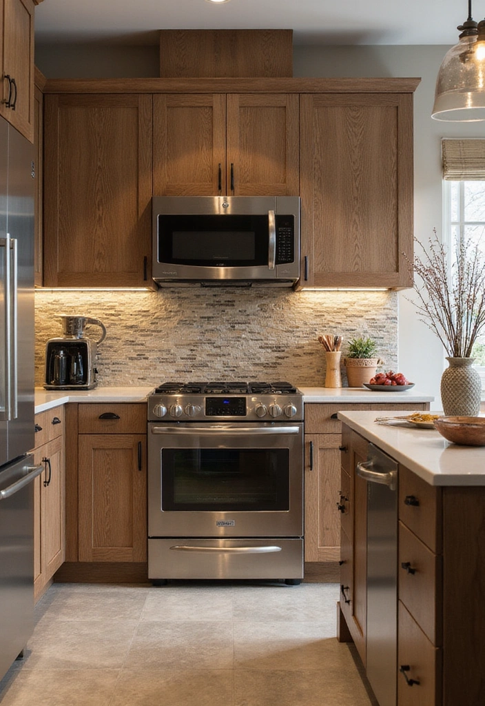 20 Stunning Modern Kitchen Layouts for Open Concept Living: Discover the Best Flow! - 18. Textured Finishes