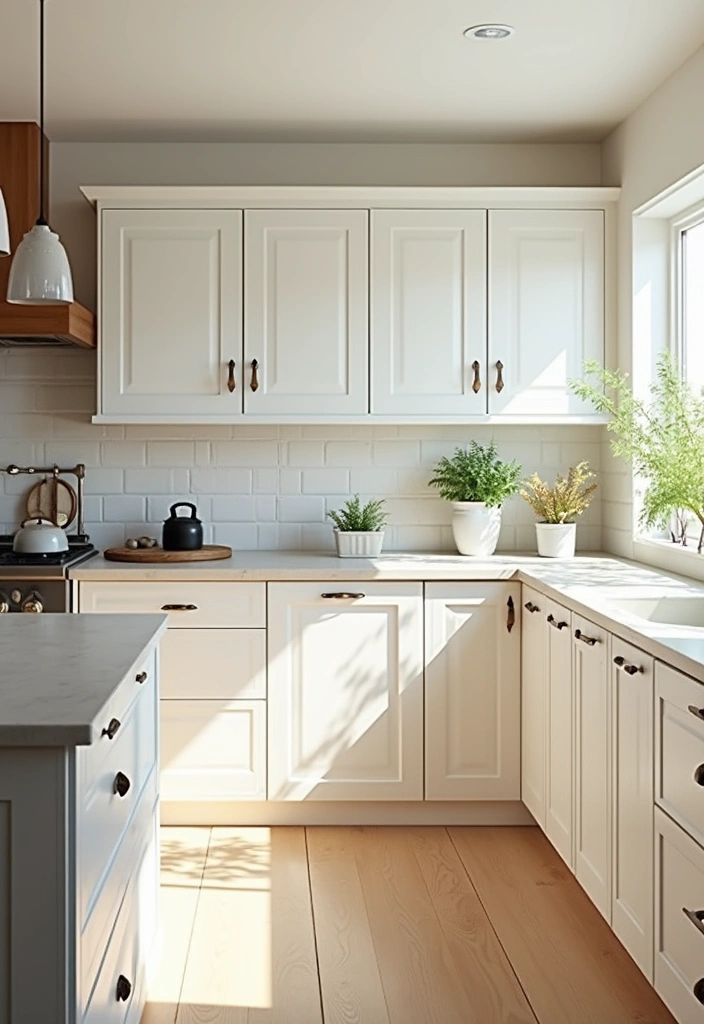 20 Stunning Modern Kitchen Layouts for Open Concept Living: Discover the Best Flow! - 12. Bright and Airy Spaces