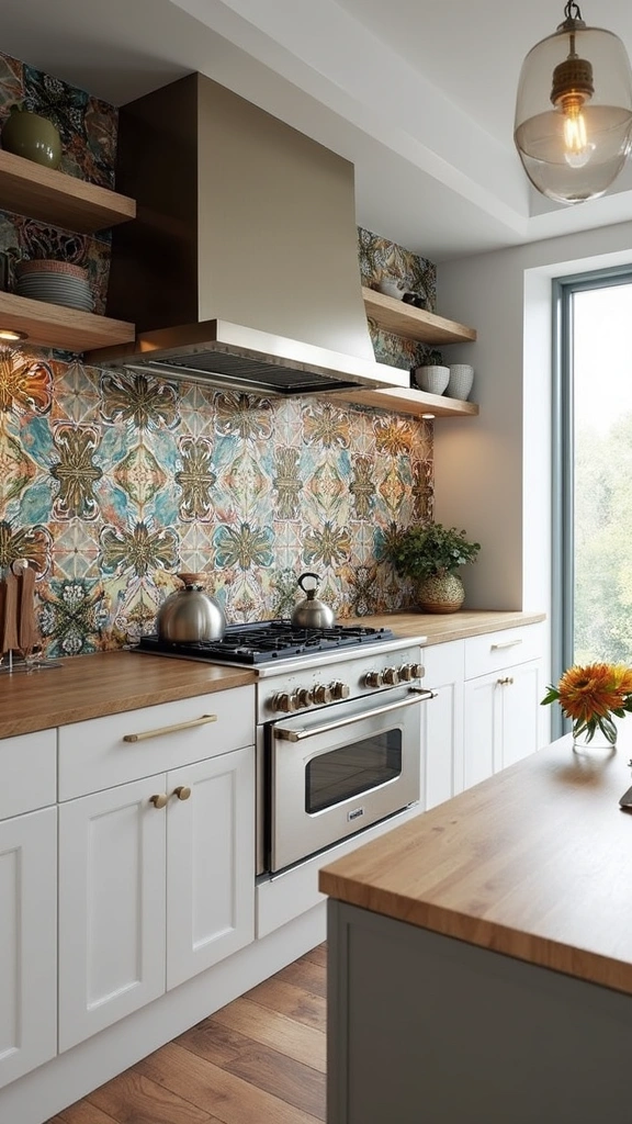 20 Luxury Modern Kitchen Ideas That Exude Sophisticated Style - 8. Statement Backsplashes