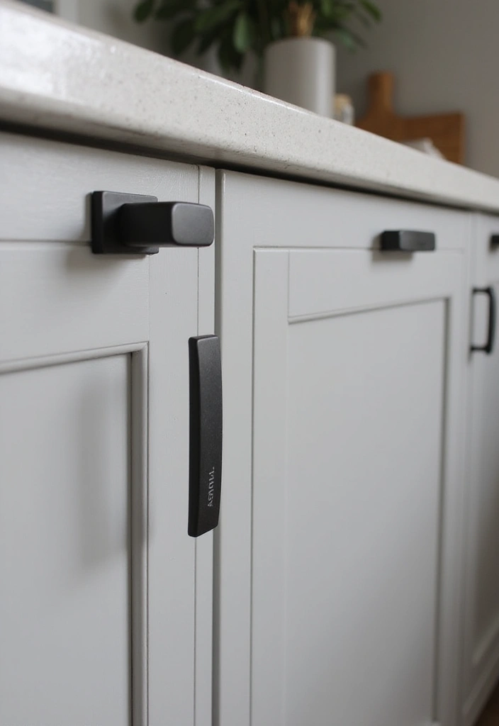 20 Budget-Friendly Modern Kitchen Makeovers That Look Expensive - 15. Modern Hardware
