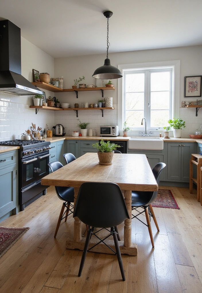 18 Grandmacore Kitchen Decor Tips That’ll Turn Your Space Into a Warm Hug! - 12. Mix Old and New