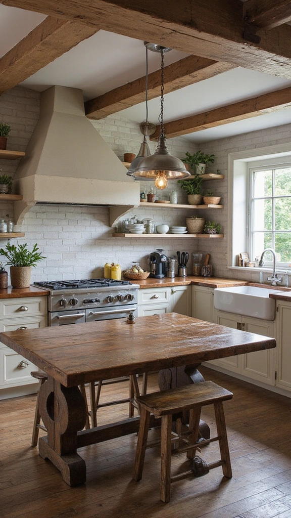 20 Luxury Modern Kitchen Ideas That Exude Sophisticated Style - 18. Vintage Accents