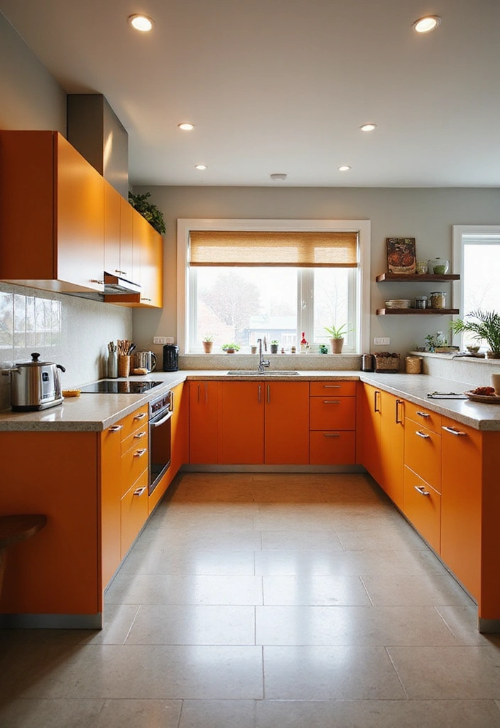 20 Stunning Modern Kitchen Layouts for Open Concept Living: Discover the Best Flow! - 8. The U-Shaped Layout