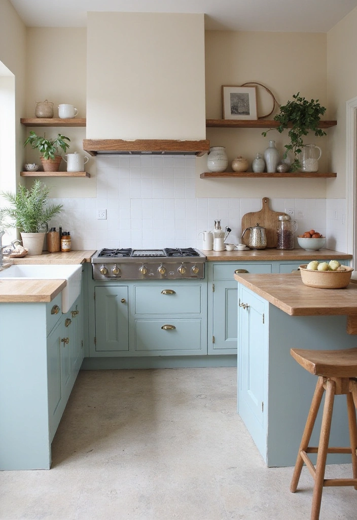 18 Grandmacore Kitchen Decor Tips That’ll Turn Your Space Into a Warm Hug! - 14. Choose Soft Color Palettes