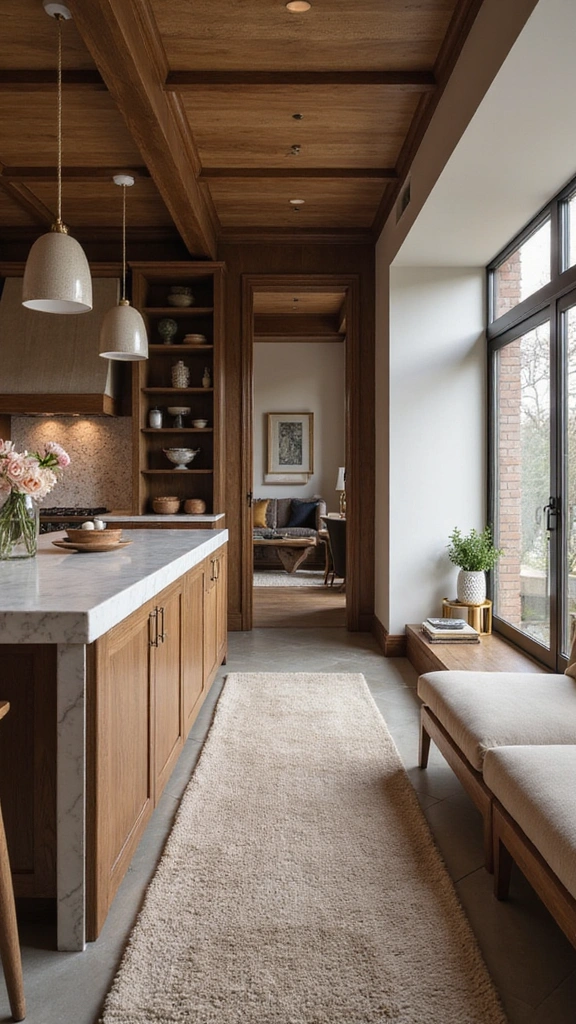 20 Luxury Modern Kitchen Ideas That Exude Sophisticated Style - 17. Layered Textures