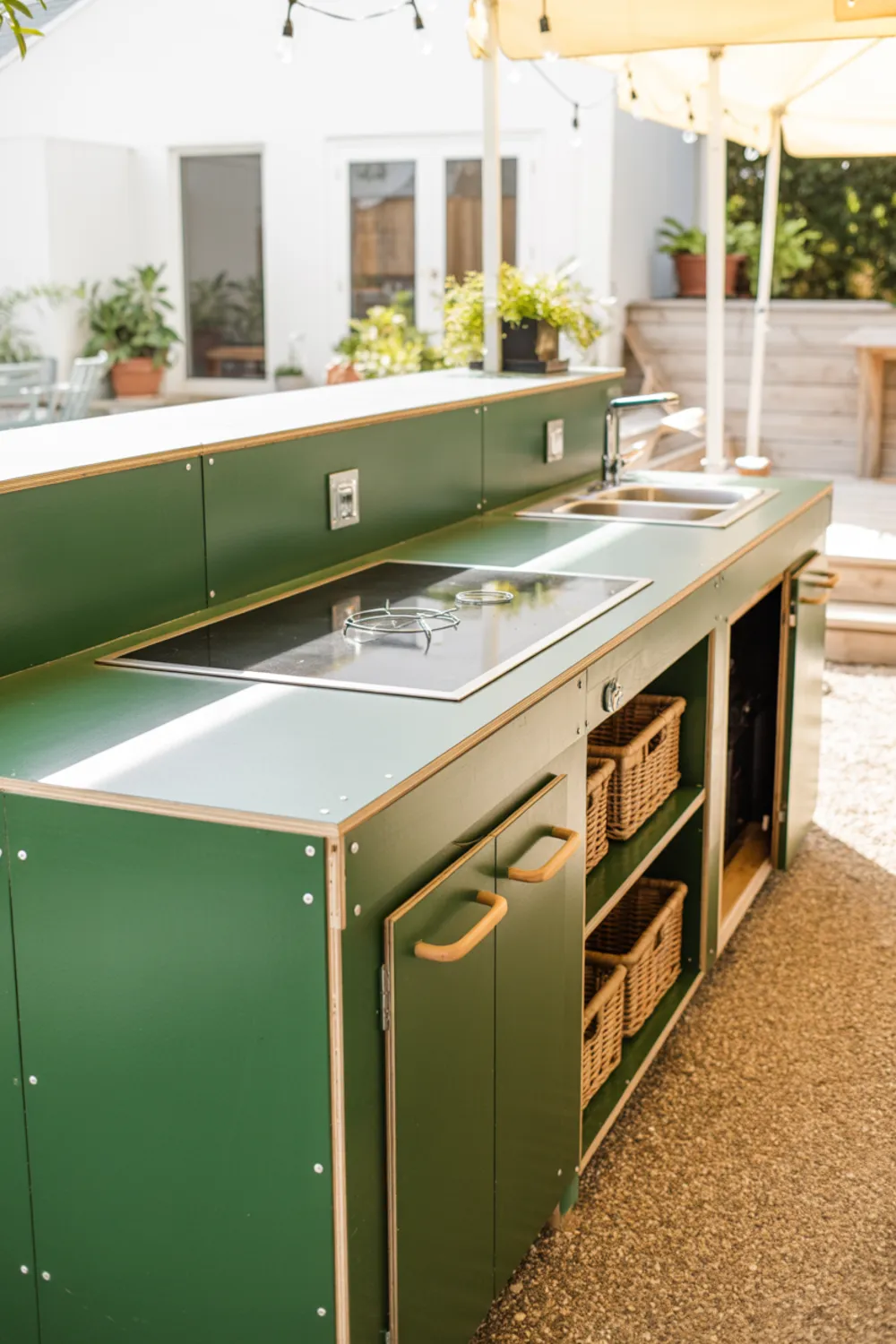 21+ Cheap Outdoor Kitchen Ideas You Can Build This Weekend
