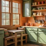 35 Green Rustic Kitchen Ideas That Feel Cozy and Collected