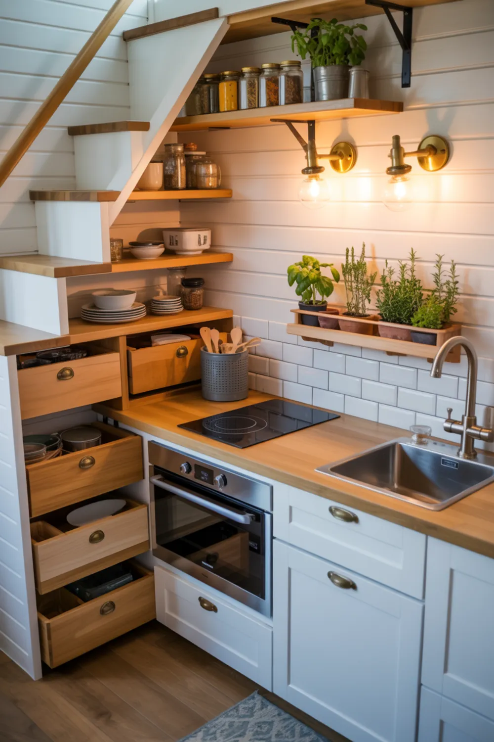 35 Tiny House Kitchen Ideas That Maximize Style, Storage, and Cozy Living