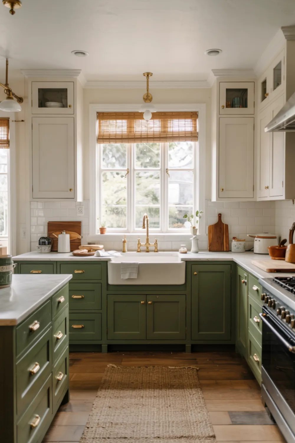 32 Forest Green Kitchen Cabinet Ideas That Make Your Space Look Rich and Cozy