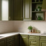 35 Stunning Olive Green Kitchen Cabinets Ideas to Copy