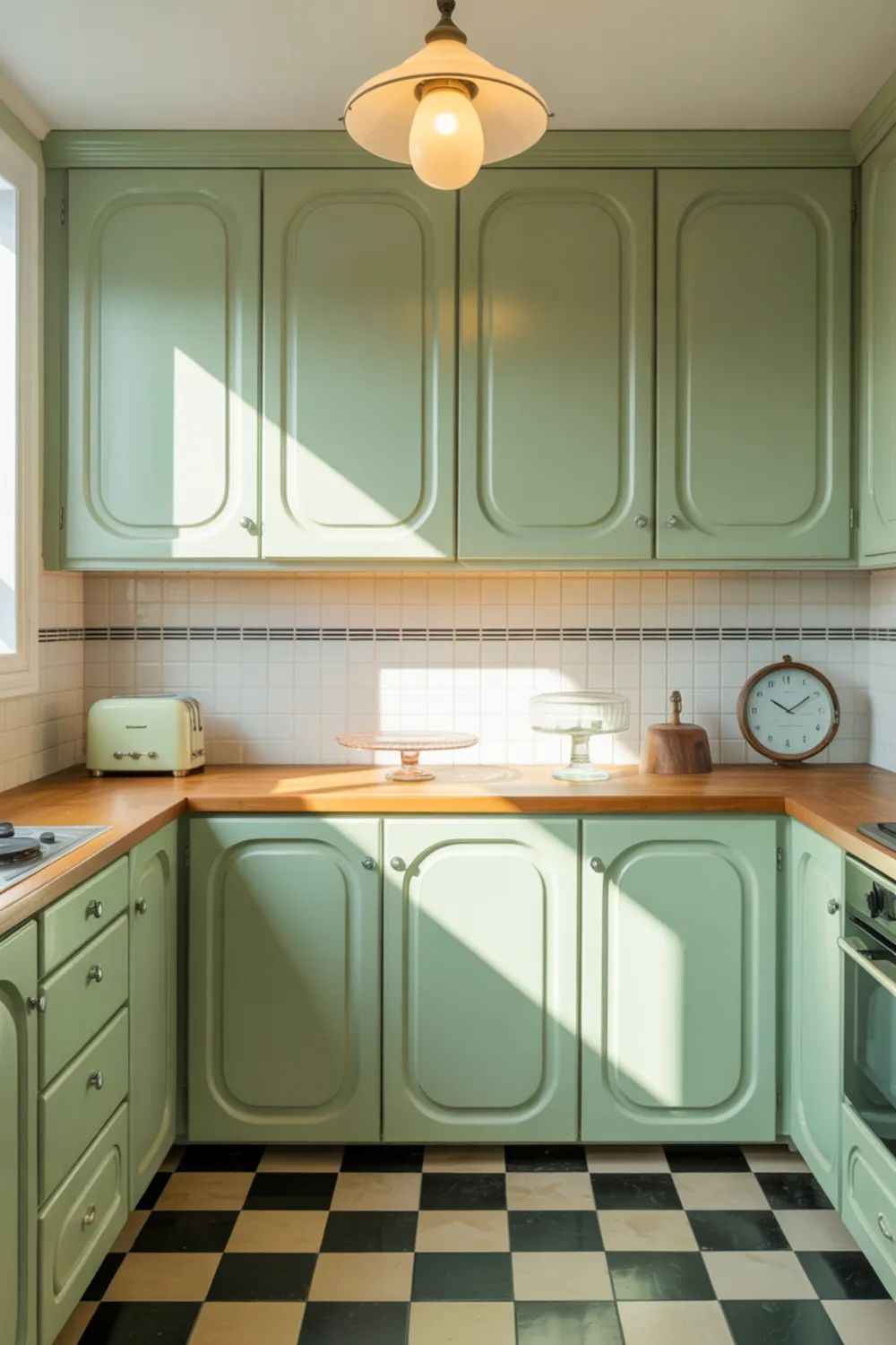 30 Gorgeous Mint Green Kitchen Cabinets Ideas That Feel So Clean