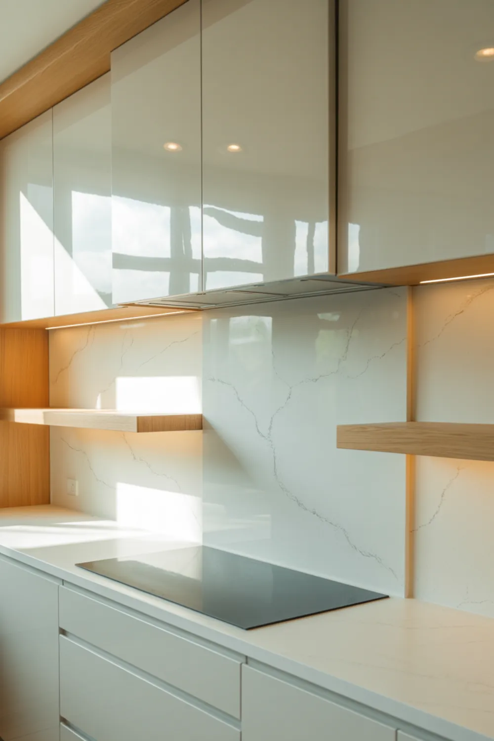 30 White Gloss Kitchen Ideas That Look Sleek, Bright, and Expensive