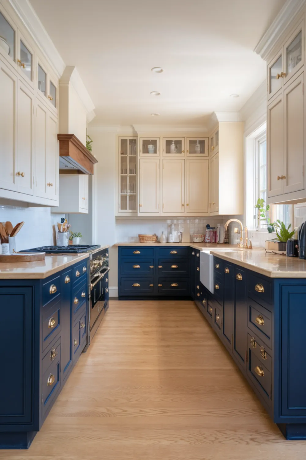 32 Stylish Ideas for Navy Blue Kitchen Cabinets